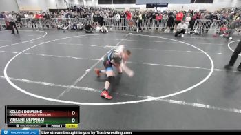 100 lbs Cons. Round 4 - Kellen Downing, Flathead High School Wrestling vs Vincent DeMarco, Askren Wrestling Academy