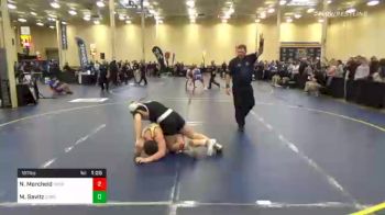 187 lbs Semifinal - Nathan Morcheid, Derry vs Mason Savitz, Corry