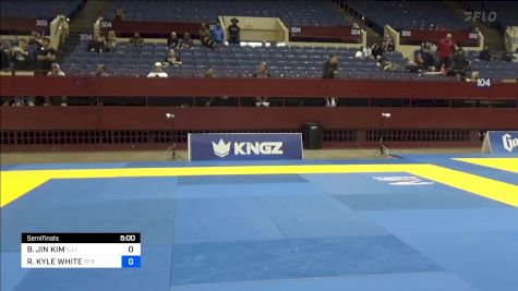 BRUCE JIN KIM vs ROBIN KYLE WHITE 2024 Pan IBJJF Jiu-Jitsu No-Gi Championship