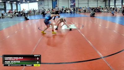 84 lbs Rd# 6- 9:00am Saturday Final Pool - Mark Wurster, Florida Elite vs Camden Magluilo, Maryland GOLD