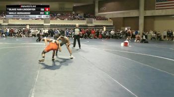 133 Championship Bracket Quarterfinal - Miklo Hernandez, Pipestone vs Blake Han-Lindemyer, Farmington
