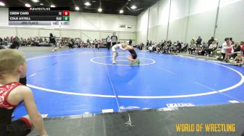 75 lbs 3rd Place - Crew Card, Full Circle 9U vs Cole Axtell, Beef Lab 9U