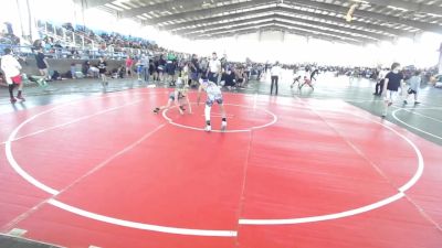 86 lbs Rr Rnd 4 - Oliver Leitz, Dominate WC vs Cash Tuni, The Little Buccaroos