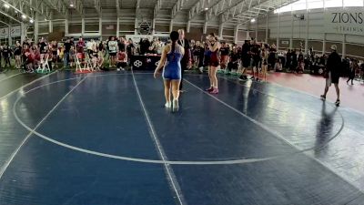 125 lbs Champ. Round 1 - Brynlee Sorensen, Utah vs Tatiana Alvarado, California