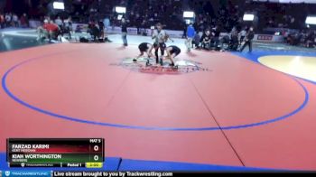 106 lbs Champ. Round 2 - Kiah Worthington, Newberg vs Farzad Karimi, Kent Meridian