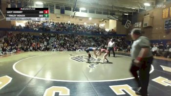 115lbs 1st Place Match - Lucy Hornby, W. F. West (Girls) vs Finley Houck, Shorewood (Girls)