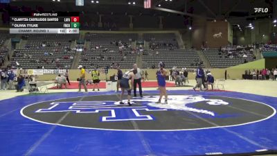165 lbs Champ. Round 1 - Olivia Tylke, Franklin County vs Clarytza Castillejos Santos, Lafayette