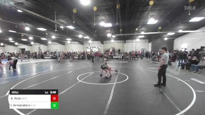 98 lbs Consi Of 4 - Amelia Rule, Aftermath Wrestling vs Isabella Armendariz, X-CLUSIVE Wrestling