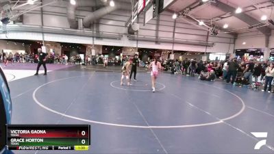 114 lbs Quarterfinal - Grace Horton, Texas vs Victoria Gaona, Texas
