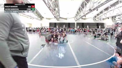 92 lbs Rr Rnd 6 - Philip Mandzik, Pursuit Wrestling Academy vs Jacob Sandoval, CT Whale