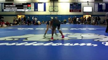 Girls 107 lbs Cons. Semi - Ashley Broten, Ocean Springs Women vs Jayla Wilson, Ocean Springs Women