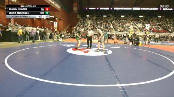 2A-165 lbs Cons. Round 1 - Tommy Nugent, Tongue River vs Jacob Anderson, Moorcroft