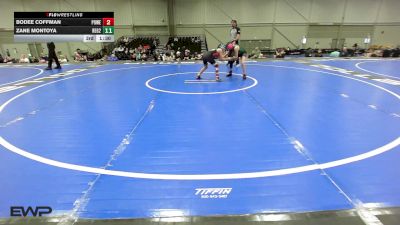 80 lbs Rr Rnd 3 - Gabriella Alba, SOTM OK K-6 2 vs Kinsley Kaulaity, Oklahoma Mafia Girls K-6
