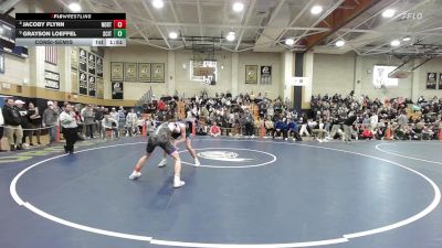 138 lbs Consolation - Jacoby Flynn, Norton vs Grayson Loeffel, Scituate