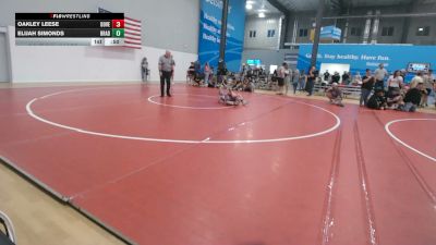 74 lbs Semifinal - Oakley Leese, Dover vs Elijah Simonds, Bradford