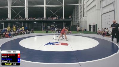 140 lbs Aaliah Guebara, Kansas vs Erin Delling, Missouri