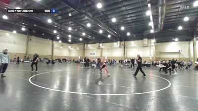 144 lbs Round Of 16 - Clinton Thompson Jr, Quest For Gold vs Ivan Kyryianenko, Youth Impact Center Wrestling Club