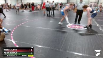 138 lbs Round 1 (4 Team) - Noah Cullinan, Southern Wolves 1 vs Asher Neubaur, Storm Wrestling Center 2