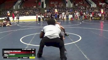 101 lbs Round 2 - Will Carney, Liberty vs Kingston Stricker, Birch Run