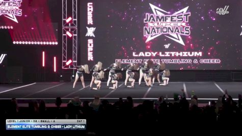 Element Elite Tumbling & Cheer - Lady Lithium [2026 L1 Junior - D2 - Small - A DAY 1] 2026 JAMfest Cheer Super Nationals