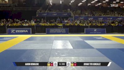 Jovani Tito Gonzalez vs Aaron Kowalski 2026 Pan Kids Jiu-Jitsu IBJJF Championship