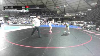 Boys 2A 165 lbs Cons. Round 4 - Eoin Bogle, Deer Park vs Gavin Kaikkonen, Tumwater