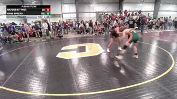 144 lbs Prelim - Hayden Sittner, Sidney vs Ryne Harder, Pinedale
