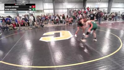 144 lbs Prelim - Hayden Sittner, Sidney vs Ryne Harder, Pinedale