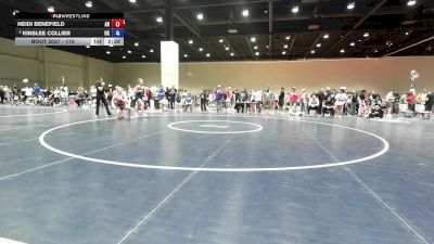 170 lbs Cons. Semis - Heidi Benefield, AR vs Kinslee Collier, OK