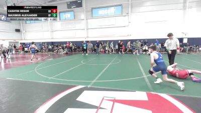 C-126 lbs Round Of 32 - Cashtin Resor, OH vs Maximus Alexander, NY