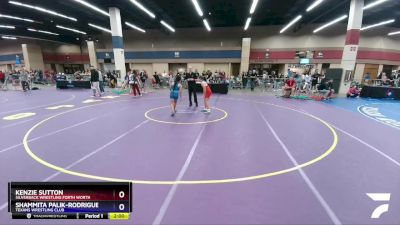 102 lbs Round 3 - Kenzie Sutton, Silverback Wrestling Forth Worth vs Shammita Palik-Rodriguez, Texans Wrestling Club