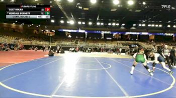 155 lbs Cons. Round 2 - Lilly Nolan, Sumner Hs vs Kendall Bennett, Yulee