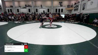 215 lbs Consi Of 8 #2 - Gabriel Spanks, North Andover vs Adam Loebl, Sharon