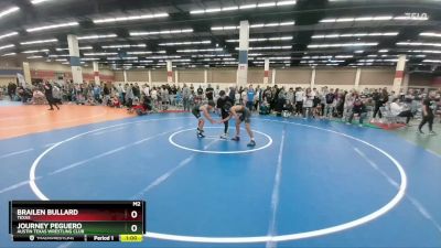 120 lbs Champ. Round 1 - Brailen Bullard, Texas vs Journey Peguero, Austin Texas Wrestling Club