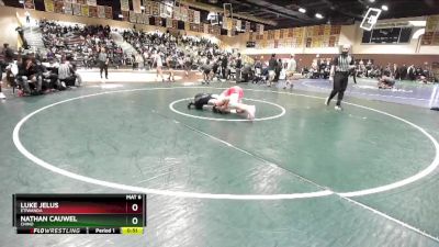 138 lbs Cons. Round 6 - Nathan Cauwel, Chino vs Luke Jelus, Etiwanda