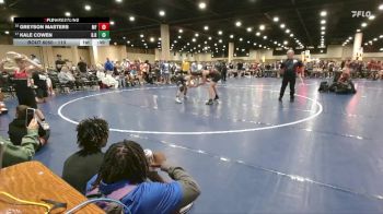 113 lbs Cons. Round 2 - Greyson Masters, Morris Fitness vs Kale Cowen, B.R.A.W.L