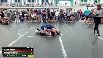 96-100 lbs Quarterfinal - Elijah Rozier, Camden Outsiders vs Jackson Bittner, Mad Dawg