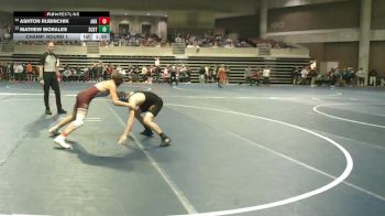114 Championship Bracket Champ. Round 1 - Mathew Morales, St. Cloud Tech vs Ashton Rubinchik, Anoka