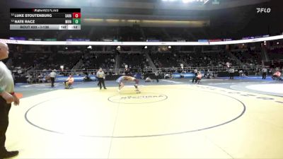 I-138 lbs Cons. Round 3 - Nate Racz, Minisink Valley vs Luke Stoutenburg, Saratoga