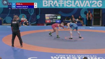 65 kg 1/4 Final - Annalena Pohl, Germany vs Mukhayyo Narzilloeva, Uzbekistan