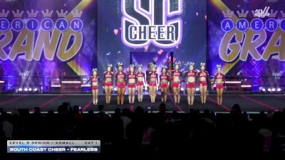 South Coast Cheer - Fearless [2025 L6 Senior - XSmall Day 1] 2025 The American Grand Grand Nationals