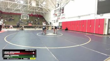 125 lbs Cons. Round 2 - Angel Sandoval, Moorpark CCC vs Jesse Hernandez, Cerritos College