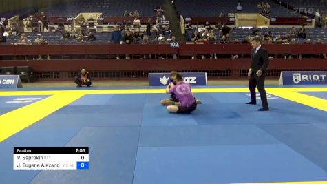 Joseph Eugene Alexander Jr. vs Vladislav Saprokin 2024 Pan IBJJF Jiu-Jitsu No-Gi Championship