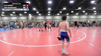 57 kg Rr Rnd 3 - Lola Barkby, Michigan Wrestling Academy - GHSE vs Mimi Skowronski, South Hills Wrestling Academy - GHSE