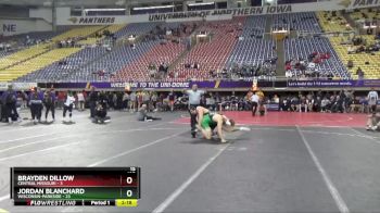 197 lbs Round 1 (16 Team) - Jordan Blanchard, Wisconsin-Parkside vs Brayden Dillow, Central Missouri