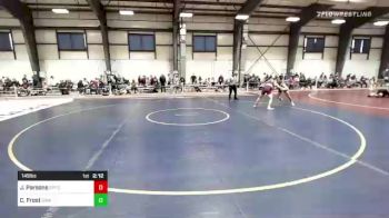 149 lbs Consi Of 8 #2 - Joseph Parsons, Springfield vs Colby Frost, Southern Maine