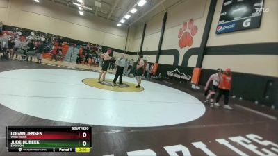 175B Round 2 - Logan Jensen, Wind River vs Jude Hubeek, Shoshoni