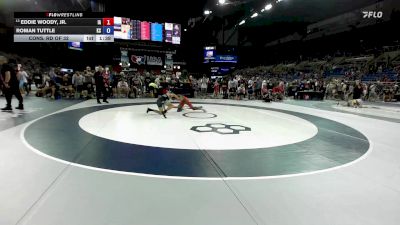 120 lbs Cons. Rd Of 32 - Eddie Woody, Jr., IA vs Roman Tuttle, KS