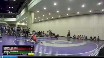 120 lbs Round 2 (8 Team) - Josrph Romano, Ohio Titan Gold vs Kasen Konstanz, SD Blue