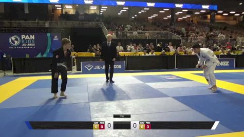 Talon David Foster vs Umar Bakhodir Ugli Sobitov 2025 Pan Kids Jiu-Jitsu IBJJF Championship